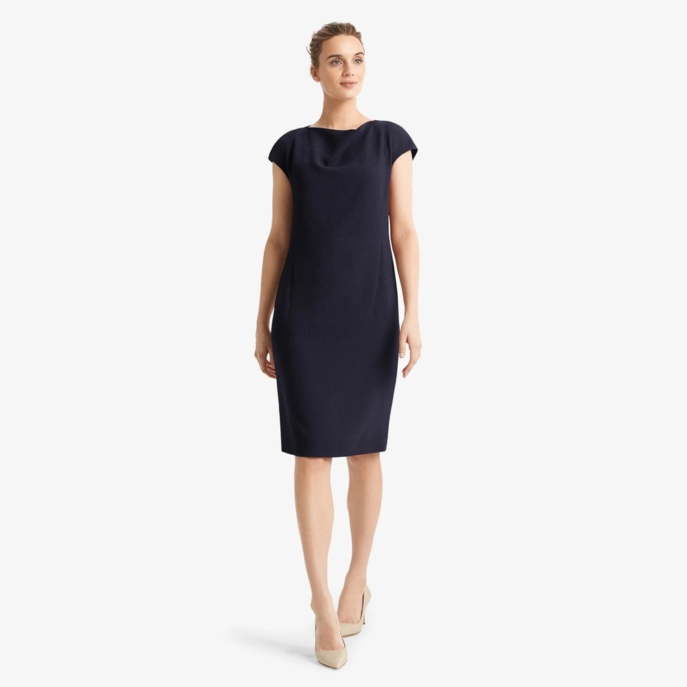 MM Lafleur The Marilyn Dress-Staccato in Galaxy Blue